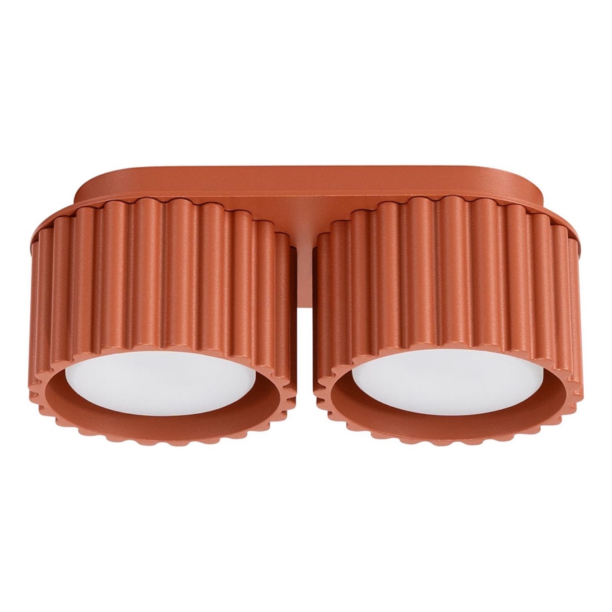 Spotleuchte AURA 2xGX53/10W/230V orange