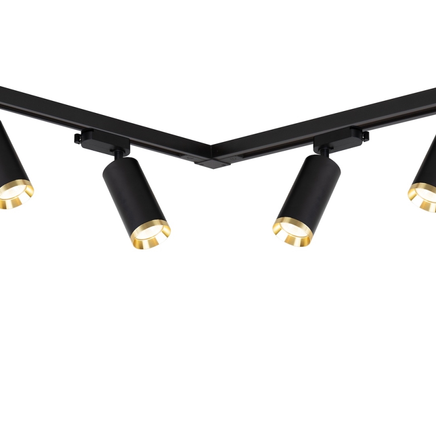 Spotleuchte im Schienensystem MICA 6xGU10/10W/230V, schwarz/gold