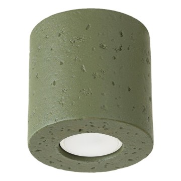 Spotleuchte ORBIS 1xGU10/10W/230V Beton/Grün