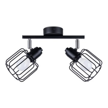 Spotlight BELUCI 2xE14/40W/230V schwarz