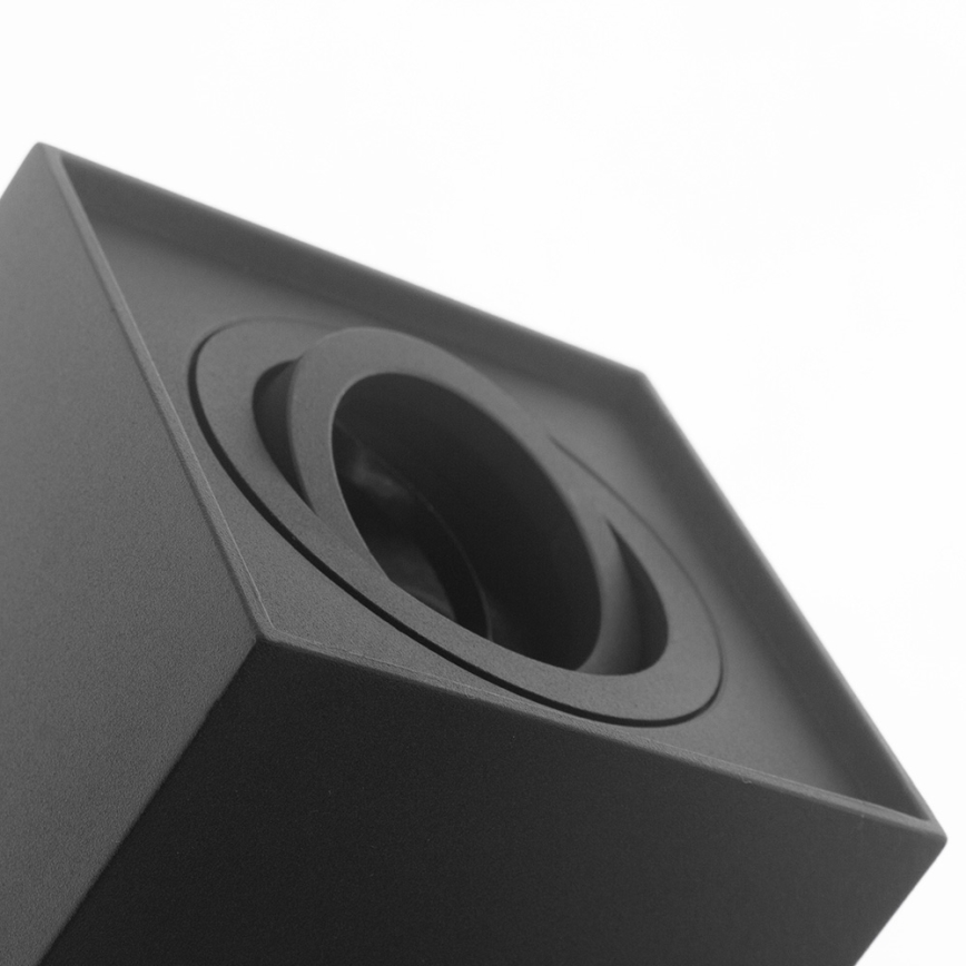 Spotlight HADAR Q1 1xGU10/10W/230V schwarz