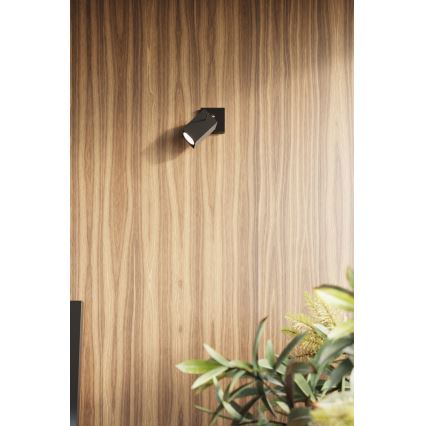 Sollux SL.0102 - Deckenleuchte MERIDA 4 4xGU10/40W/230V schwarz