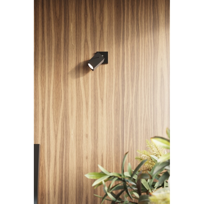 Sollux SL.0102 - Deckenleuchte MERIDA 4 4xGU10/40W/230V schwarz