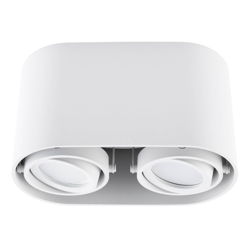 Spotlight SIROK 2xGU10/30W/230V weiss