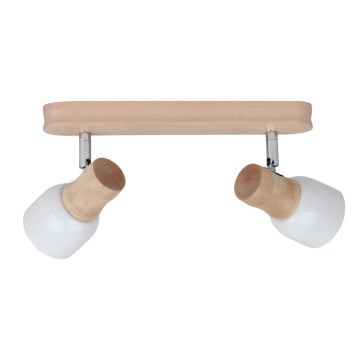 Spotlight SVANTJE 2xE14/40W/230V Birke