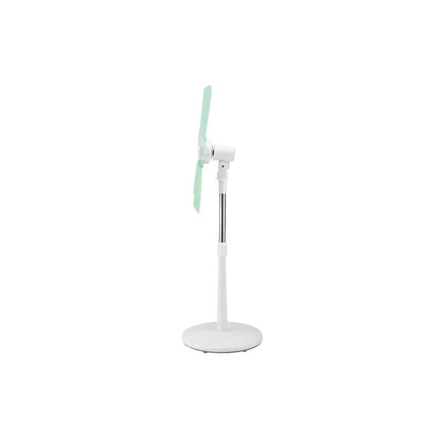 Standventilator 15W/230V 100 cm weiß/grün