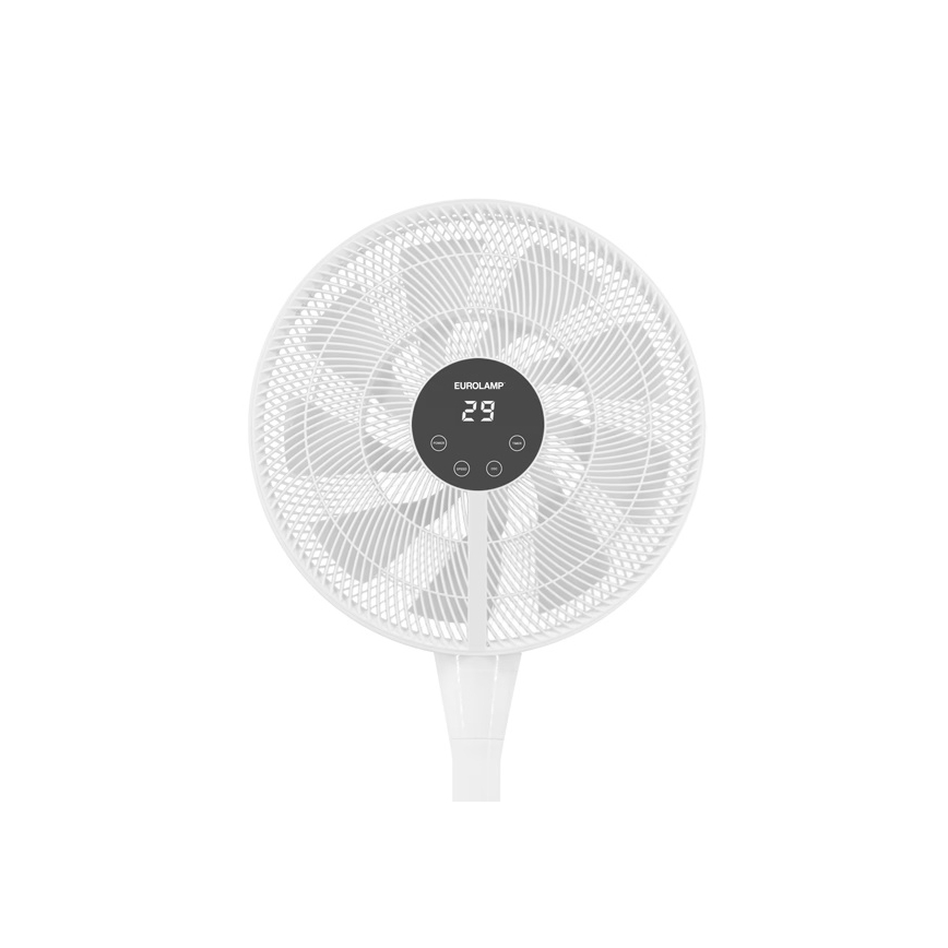 Standventilator 25W/230V 130 cm weiß + Fernbedienung