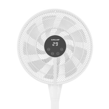 Standventilator 25W/230V, Durchmesser 40 cm, weiß + Fernbedienung