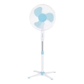 Standventilator 60W/230V 125 cm weiß/blau