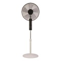 Standventilator 60W/230V 135 cm weiß/schwarz + Fernbedienung