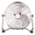 Standventilator 90 W/230 V, Ø 40 cm, hochglänzender Chrom