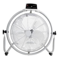 Standventilator 90W/230V Ø 45 cm silber + Fernbedienung
