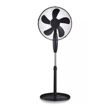 Standventilator, Durchmesser 43 cm, 55W/230V, schwarz