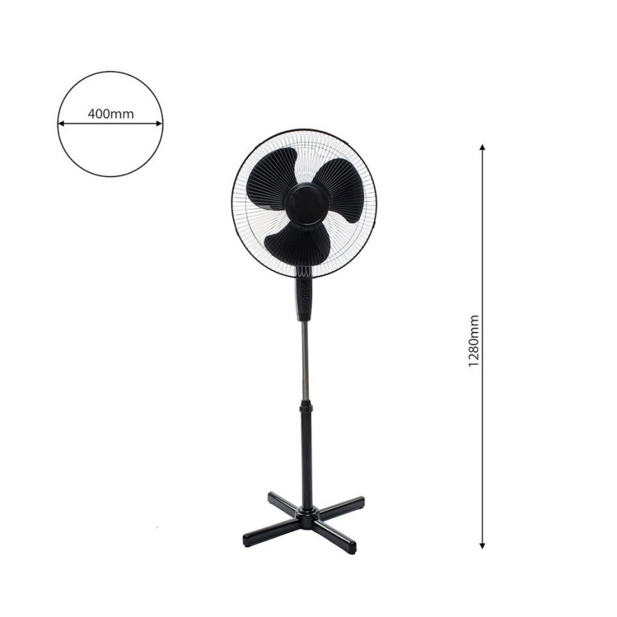 Standventilator STANDING Ø 40 cm, 45 W