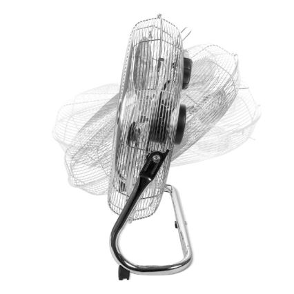Standventilator VIENTO 200 W/230 V glänzender Chrom