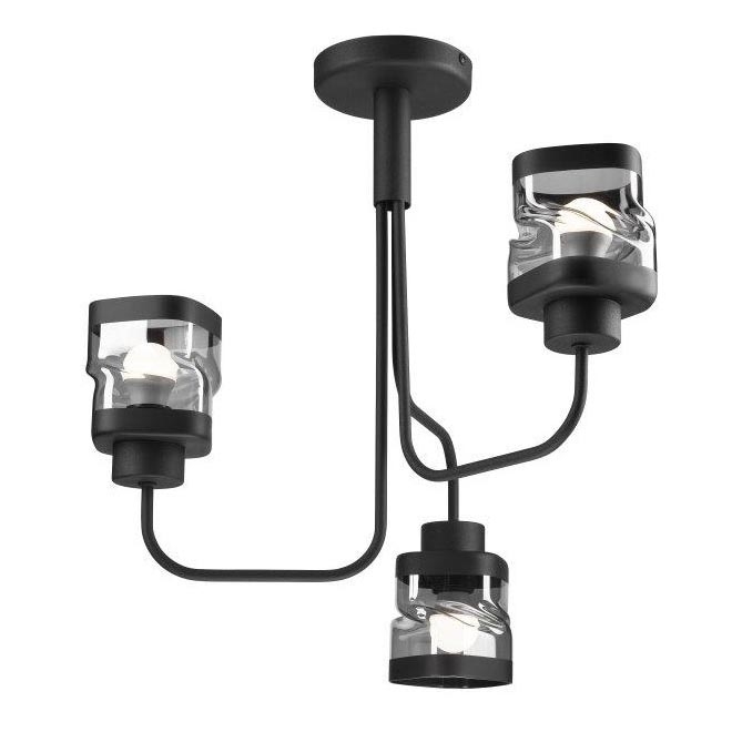 Stange-Kronleuchter HUGO 3xE27/60W/230V | Beleuchtung.de