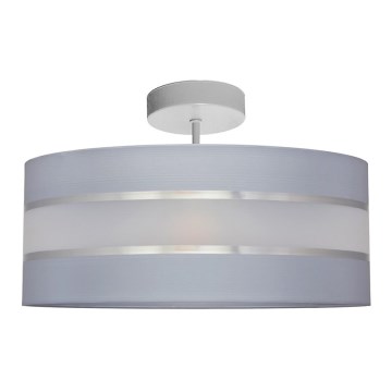 Stangen-Kronleuchter HELEN 3xE27/15W/230V grau/chrom glänzend