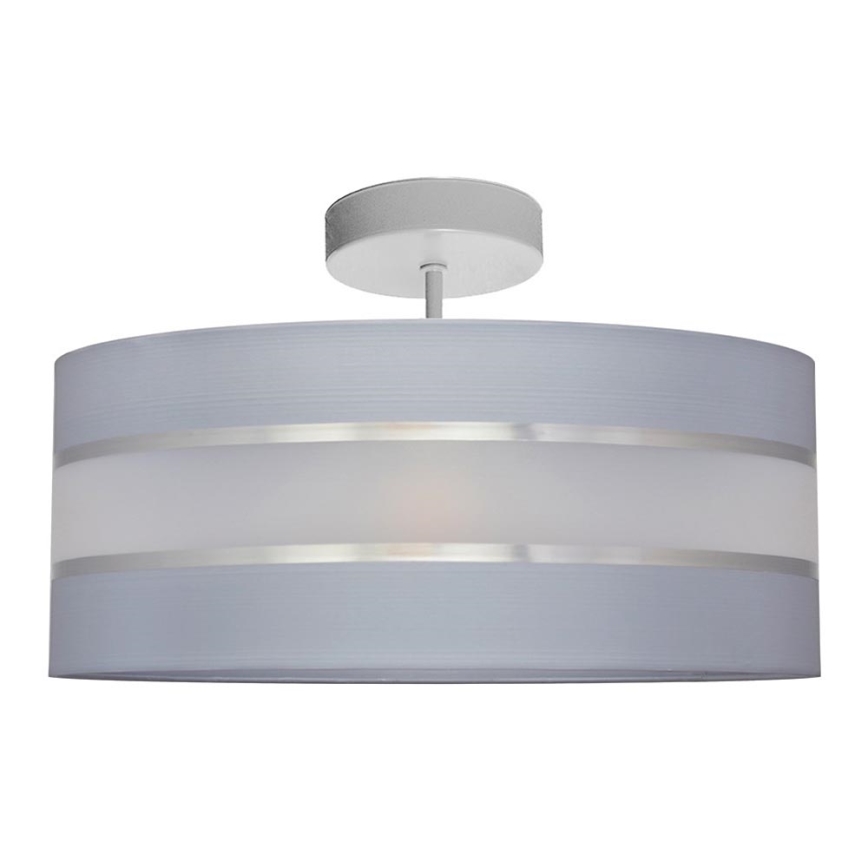 Stangen-Kronleuchter HELEN 3xE27/15W/230V grau/chrom glänzend