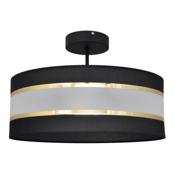 Stangen-Kronleuchter HELEN 3xE27/15W/230V schwarz/gold