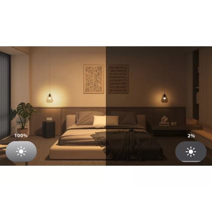 Starter-Set Philips Hue White and Color Ambiance Essential 2×E27/8W/230V 2200–6500K inkl. Hue Bridge