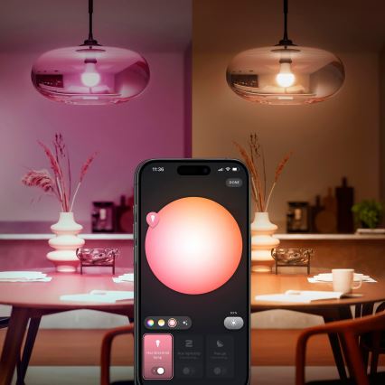 Starter-Set Philips Hue White and Color Ambiance Essential 2×E27/8W/230V 2200–6500K inkl. Hue Bridge
