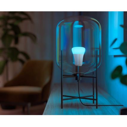 Philips Hue WHITE AND COLOR AMBIANCE Starter-Set 3×E27/9W 2000–6500K + Hue Bridge und Dimmer Switch