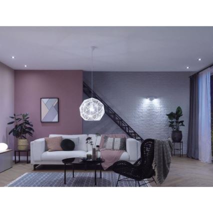 Starter-Set Philips Hue WHITE AMBIANCE 2xE27/8W/230V + Hue Bridge und Dimmschalter