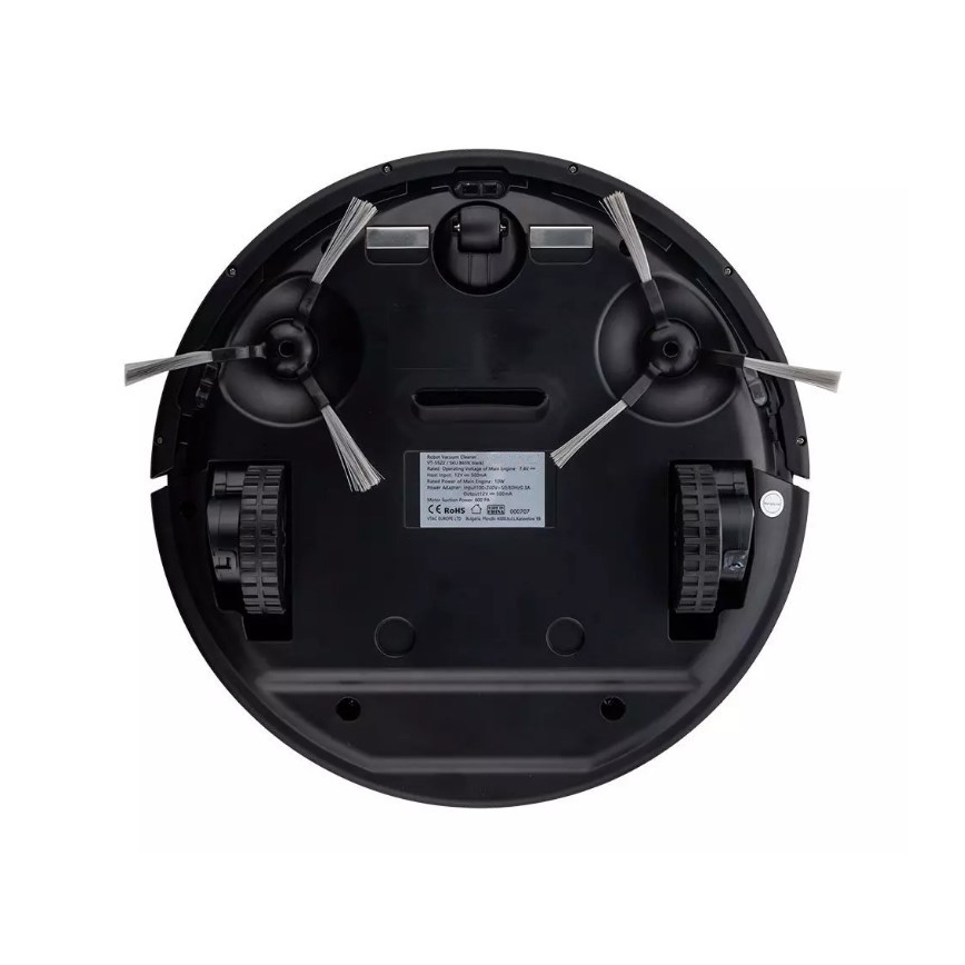Staubsaugerroboter schwarz + Fernbedienung