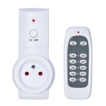 Steckdose 230V + Fernbedienung