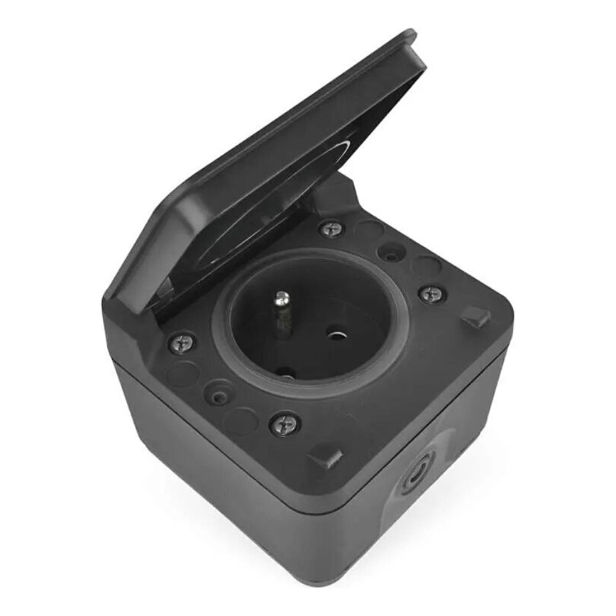 Steckdose für feuchte Umgebung IP55