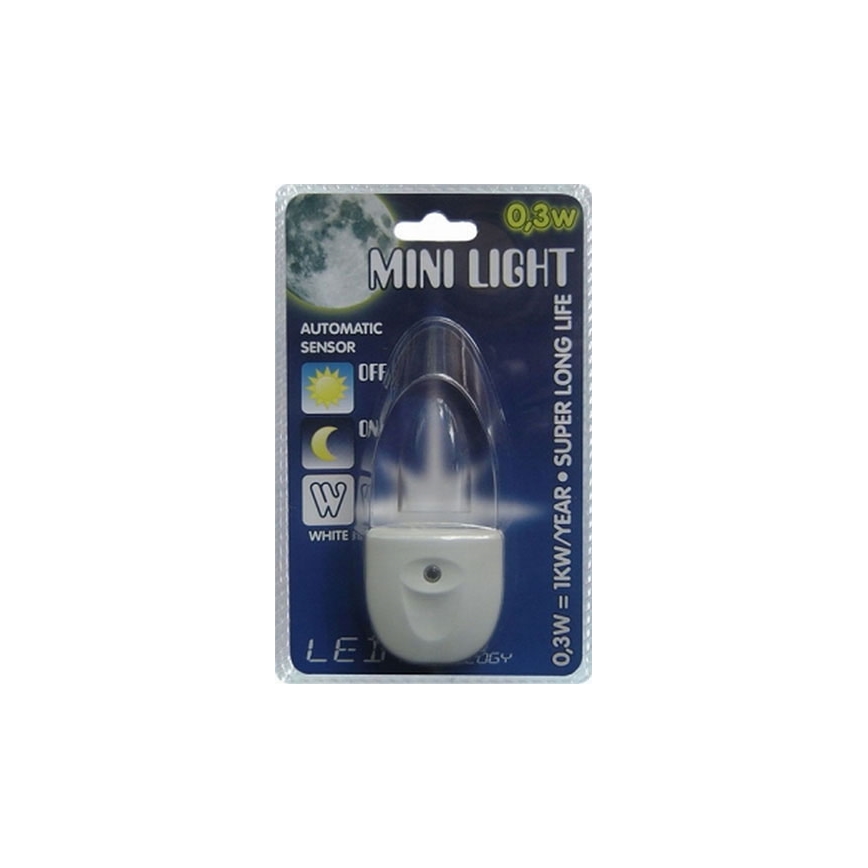 Steckdosenlampe MINI-LIGHT (wechselt Farben)