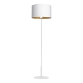 Stehlampe ARDEN 1xE27/60W/230V weiß/gold
