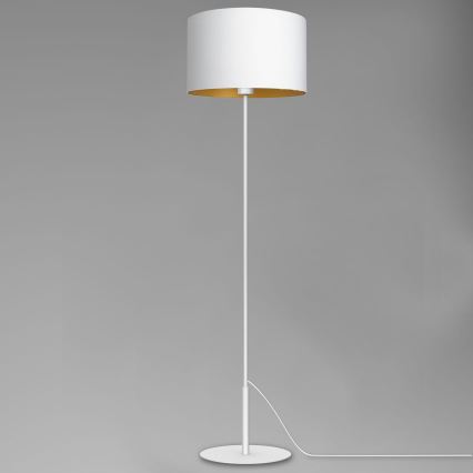 Stehlampe ARDEN 1xE27/60W/230V weiß/gold