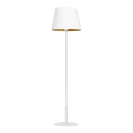 Stehlampe ARDEN 1xE27/60W/230V weiß/gold