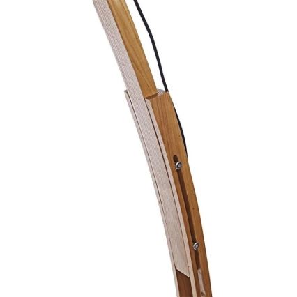 Stehlampe aus Massivholz/Esche 1xE27/60W/230V