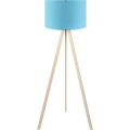 Stehlampe AYD 1xE27/40W/230V blau/beige