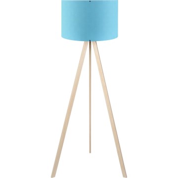 Stehlampe AYD 1xE27/40W/230V blau/beige