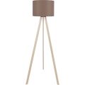 Stehlampe AYD 1xE27/40W/230V braun/beige