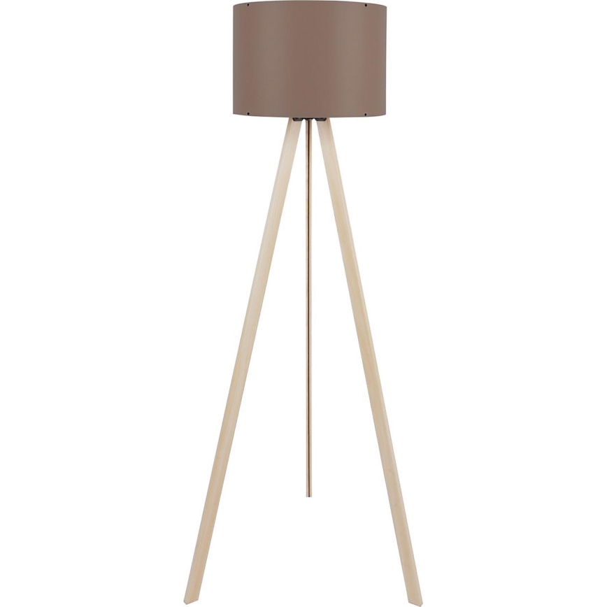 Stehlampe AYD 1xE27/40W/230V braun/beige