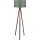 Stehlampe AYD 1xE27/40W/230V braun/grün