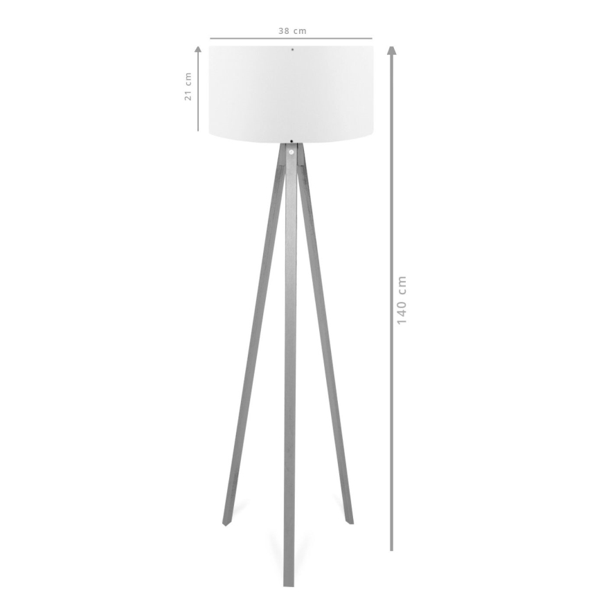 Stehlampe AYD 1xE27/40W/230V braun/grün