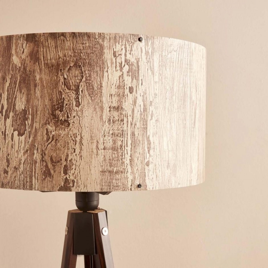 Stehlampe AYD 1xE27/40W/230V braun