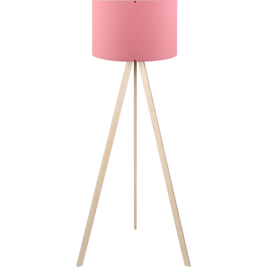 Stehlampe AYD 1xE27/40W/230V rosa/beige