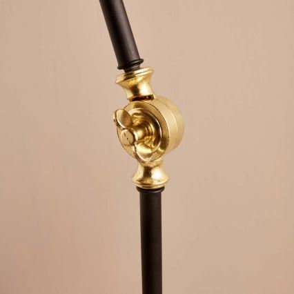 Stehlampe AYD 1xE27/40W/230V schwarz/beige