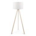 Stehlampe AYD 1xE27/60W/230V weiß/beige