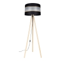 Stehlampe CORAL 1xE27/60W/230V beige/schwarz/gold