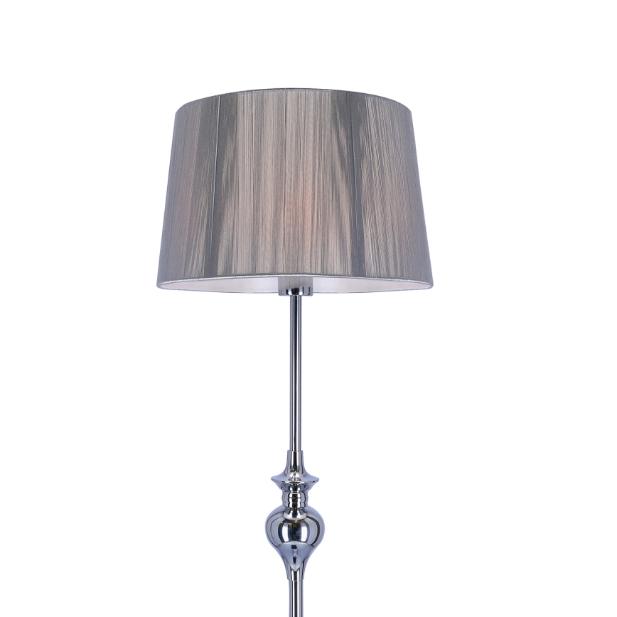 Stehlampe GILLENIA 1xE27/60W/230V silber