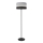 Stehlampe HELEN 1xE27/15W/230V schwarz/grau/gold