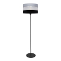 Stehlampe HELEN 1xE27/15W/230V schwarz/grau/silber