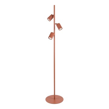 Stehlampe KARBON 3xGU10/10W/230V orange